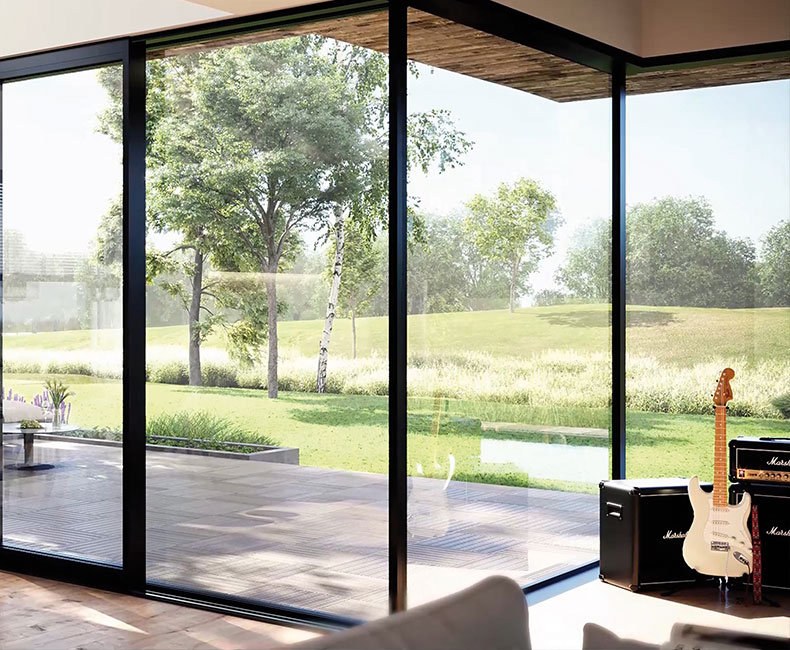 Terrassenelemente und Schiebetüren von busmann