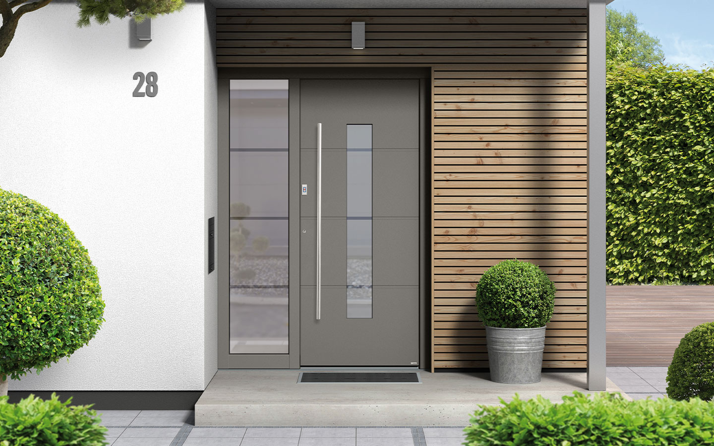 Türen und Haustüren aus Aluminium